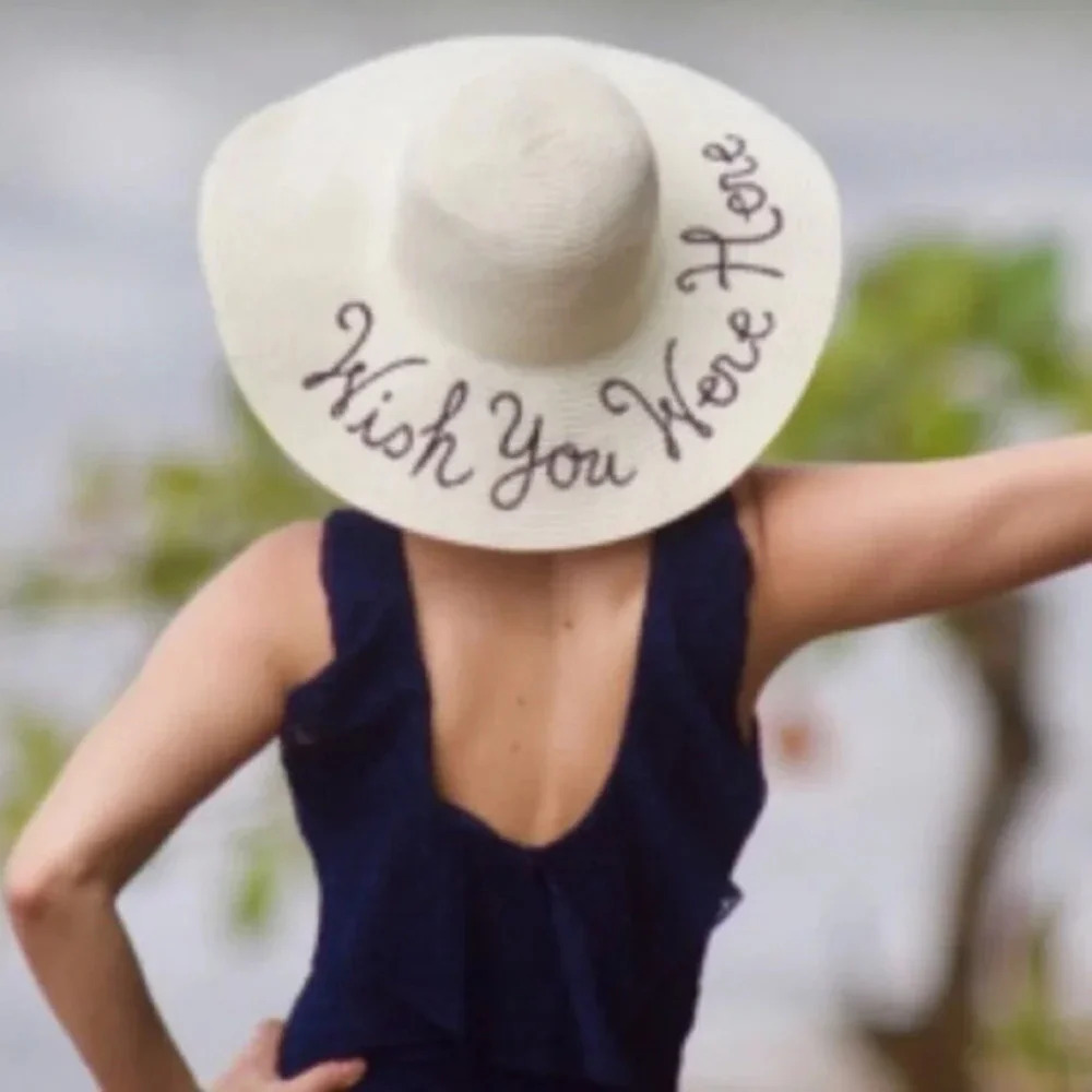 Wish you were here Sun hat